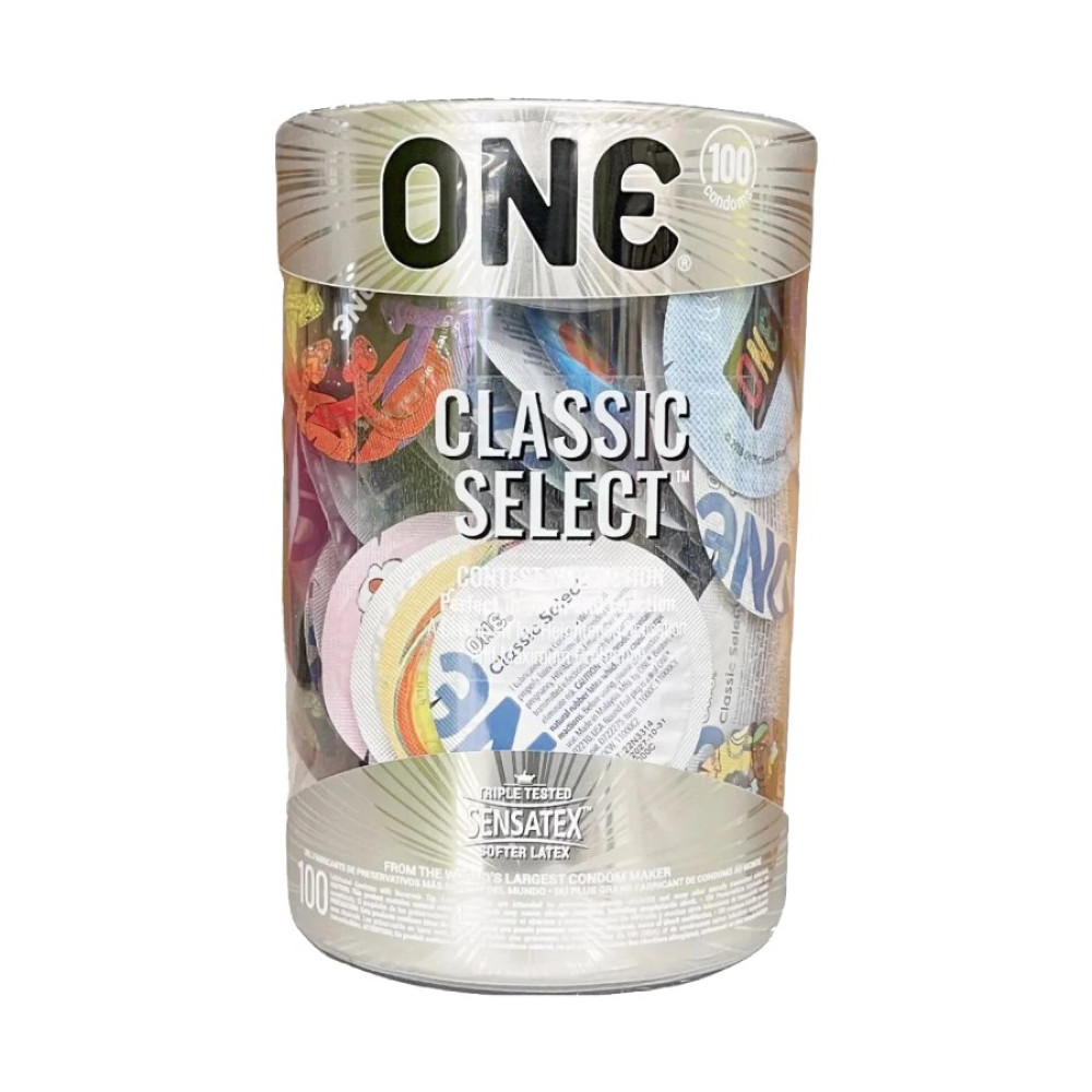 Презервативы One Classic Select латексные, 100 шт (337884), zoom
