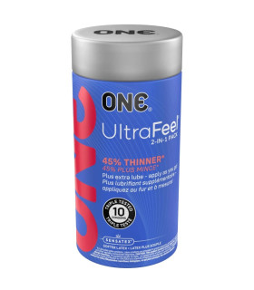 Презервативы латексные One ULTRA Feel ультратонкие, 10 шт - No Taboo