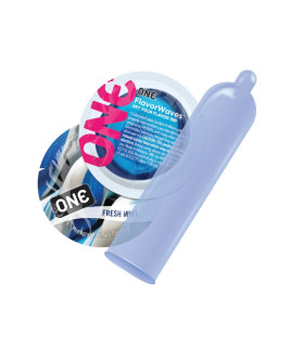 Презервативы оральные One FlavorWaves пять вкусов, латексные, 5 шт - No Taboo