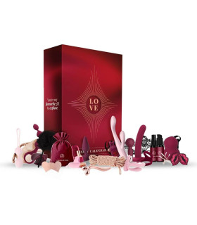 Адвент-календар Dreamtoys Pleasure Box, красный, 24 предмета - No Taboo