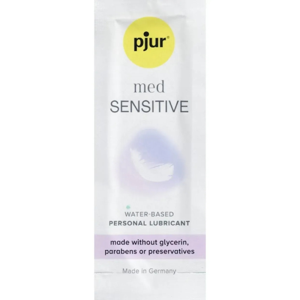 Лубрикант Pjur Med SENSITIVE на водной основе, саше 2 мл (341398), zoom