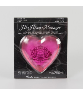 Горячее сердце для массажа Hot Heart Massager, розовое, 144 г - No Taboo