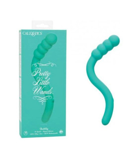Вибратор CalExotics Pretty Pleasure для точки G, зеленый, 19.7 х 2.5 см - No Taboo