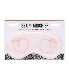 Маска на глаза Sportsheets Peaches 'n CreaMe Blindfold, белая, One Size - No Taboo