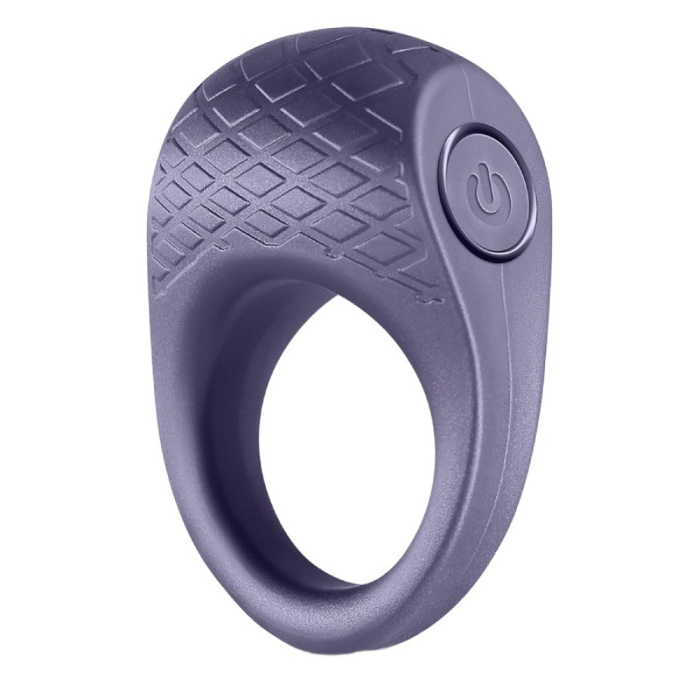 Эрекционное виброкольцо NS Novelties Seduction Levi, серое, 6.5 х 3 см (334816), zoom