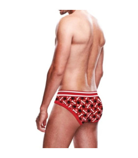 Труси чоловічі Prowler Red Paw біло-червоні, S - No Taboo