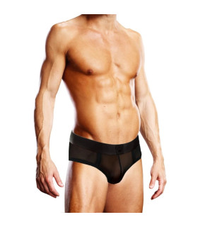 Труси чоловічі Prowler в сіточку, чорні, L - No Taboo