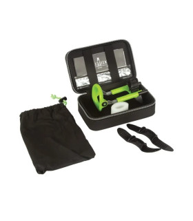 Екстендер Male Edge Extra Penis Enlarger Kit для збільшення пеніса, зелений, 19.7 х 6.3 см - No Taboo