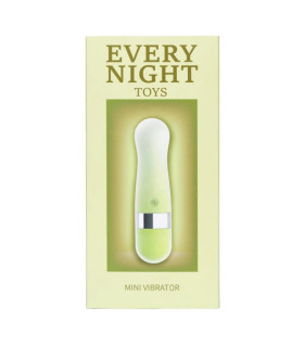 Віброкуля багатошвидкісна Every Night Toys, 11 режимів, зелена - No Taboo