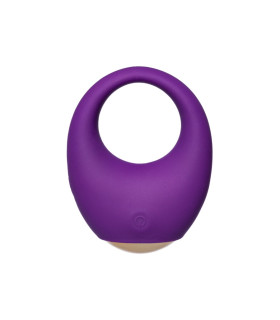 Эрекционное виброкольцо Every Night Toys Halo, фиолетовое, 7.6 х 3.2 см - No Taboo