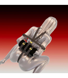 Набор для бондажа UPKO Simplified Takate Kote Set, черный - No Taboo