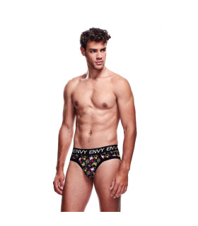 Труси чоловічі Envy Menswear Disco Unicorn з візерунком, різнокольорові, S-M - No Taboo