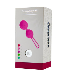 Вагінальні кульки Adrien Lastic Geisha S, рожеві, 9.5 х 3.3 см - No Taboo