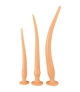 Набор анальных пробок You2Toys Super Long Set длинные, гибкие, 3 шт - No Taboo