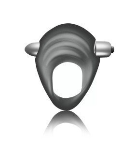 Эрекционное виброкольцо Rocks-Off Climaximum Avio, серое, 9 х 4.5 см - No Taboo