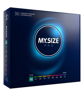 Презервативы латексные My.Size Extra Small 45 мм, 36 шт - No Taboo