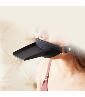 Кляп силіконовий Roomfun з підносом, чорний - No Taboo