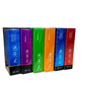 Презервативы ультратонкие латексные Muaisi натуральные, зеленые, 10 шт - No Taboo