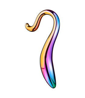 Фаллоимитатор Dream Toys Glamour Glass разноцветный, 18 х 3 см - No Taboo