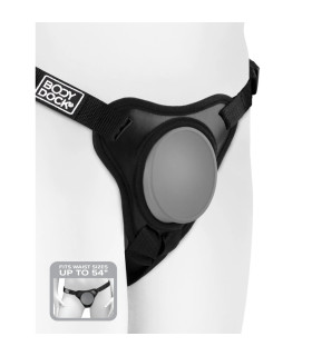 Трусики для страпона Pipedream Body Dock Elite Mini Harness, черные - No Taboo