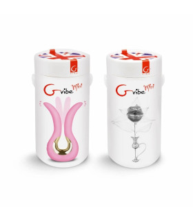 Мінівібратор Gvibe Mini для точки G, рожевий, 10.5 х 6 см - No Taboo