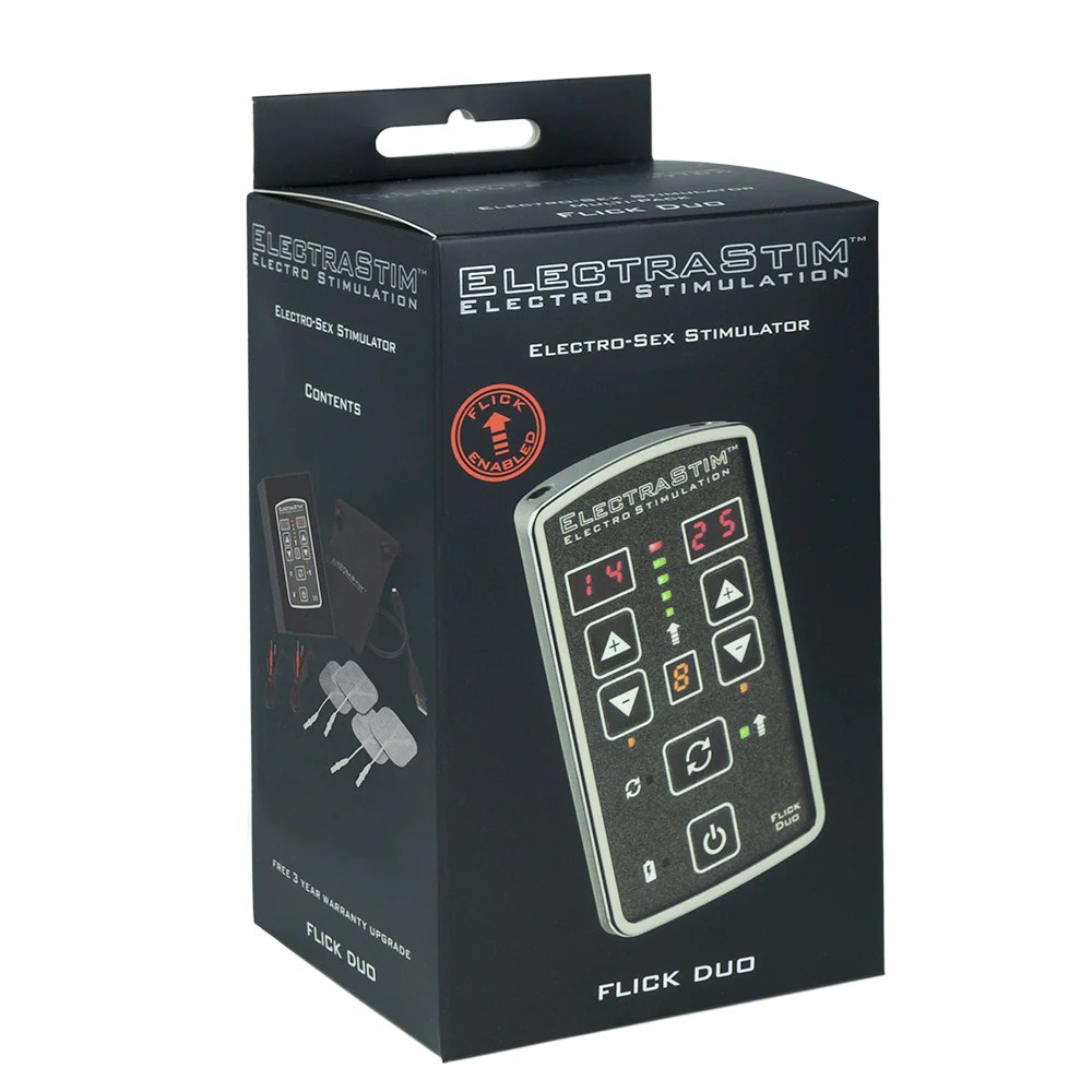 Набор для игр с электростимуляцией ElectraStim Flick Duo, черный (333223), zoom
