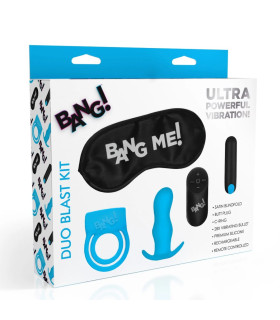 Набор игрушек XR Brands Duo Blast с дистанционным управлением, 4 предмета - No Taboo