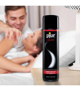 Лубрикант на силіконовій основі Pjur Light 2 в 1 для сексу та масажу, 250 мл - No Taboo