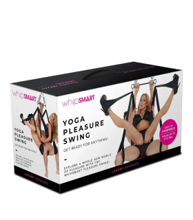 Качели для секса Whipsmart Yoga Pleasure Swing, чёрные - No Taboo