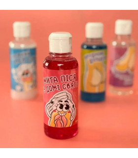 Гель для душа VidDushi Мита піся – в домі свято, с ароматом клубники и маскарпоне, 200 мл - No Taboo