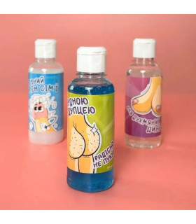 Гель для душа VidDushi Грязной попкой радостно не пукнешь, с ароматом авокадо и гуараны, 200 мл - No Taboo