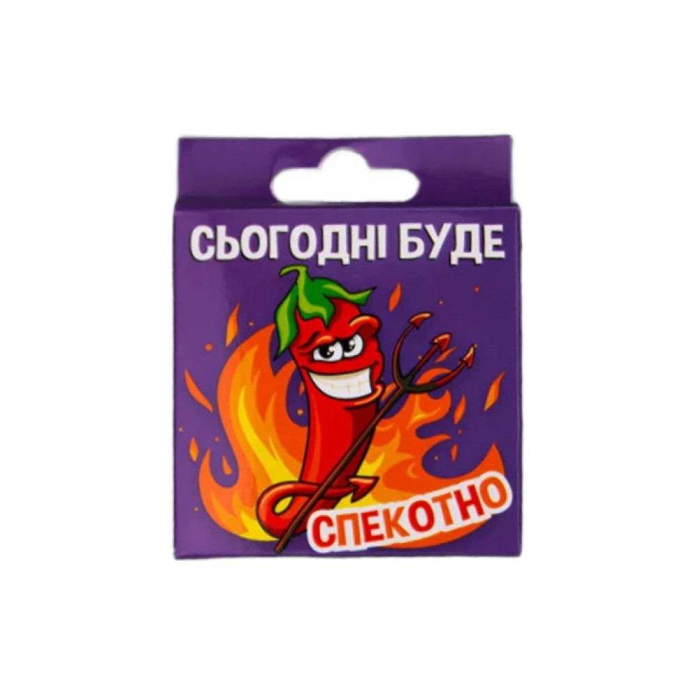 Презерватив латексний VidDushi Перчик, у яскравій упаковці, 1 шт (337179), zoom