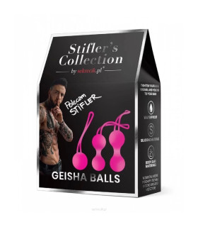 Набір вагінальних кульок Medica Stiflers Collection ржоеві, 3 шт - No Taboo