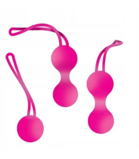 Набір вагінальних кульок Medica Stiflers Collection ржоеві, 3 шт - No Taboo