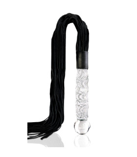 Фаллоимитатор-плеть Pipedream Icicles No. 38 стекло и замш, 17 см - No Taboo