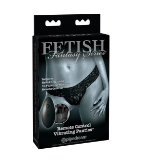 Вибратор в трусики Pipedream Fetish Fantasy с пультом, черный, 7 х 2 см - No Taboo