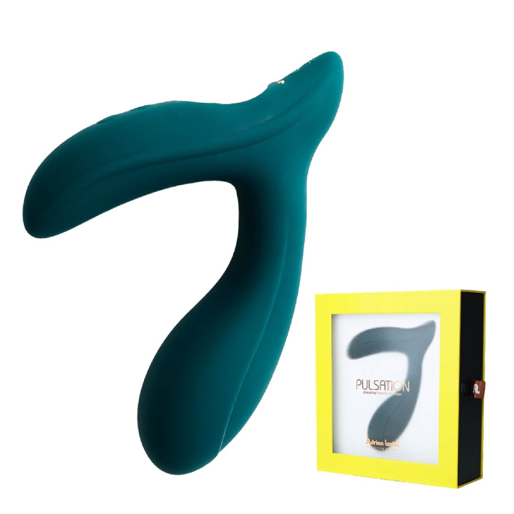 Вибромассажер простаты Adrien Lastic Pulsation с управлением через приложение, зелёный, 12.9 х 4 см (336440), zoom