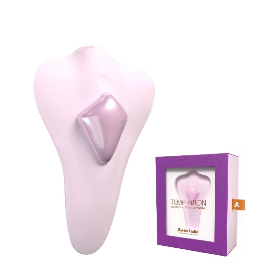 Вибратор в трусики Adrien Lastic Temptation с управлением из приложения, розовый, 8.7 х 5.4 см (336446), zoom