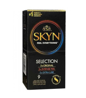 Презервативы SKYN Selection безлатексные (полизопрен), 9 шт - No Taboo