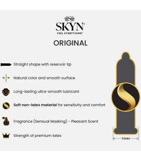 Набор презервативов Skyn Mix безлатексные (полизопрен), 5 шт - No Taboo