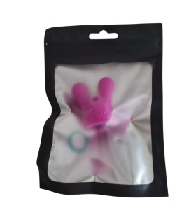 Насадка для попперса NO TABOO с клапаном, фуксия, размер S - No Taboo