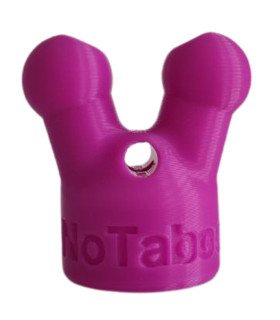Насадка для попперса NO TABOO без клапана, фуксия, размер S - No Taboo