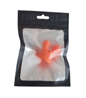 Насадка для попперса NO TABOO без клапана, оранжевая, размер S - No Taboo