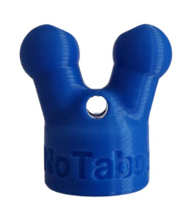 Насадка для попперса NO TABOO без клапана, синяя, размер S - No Taboo
