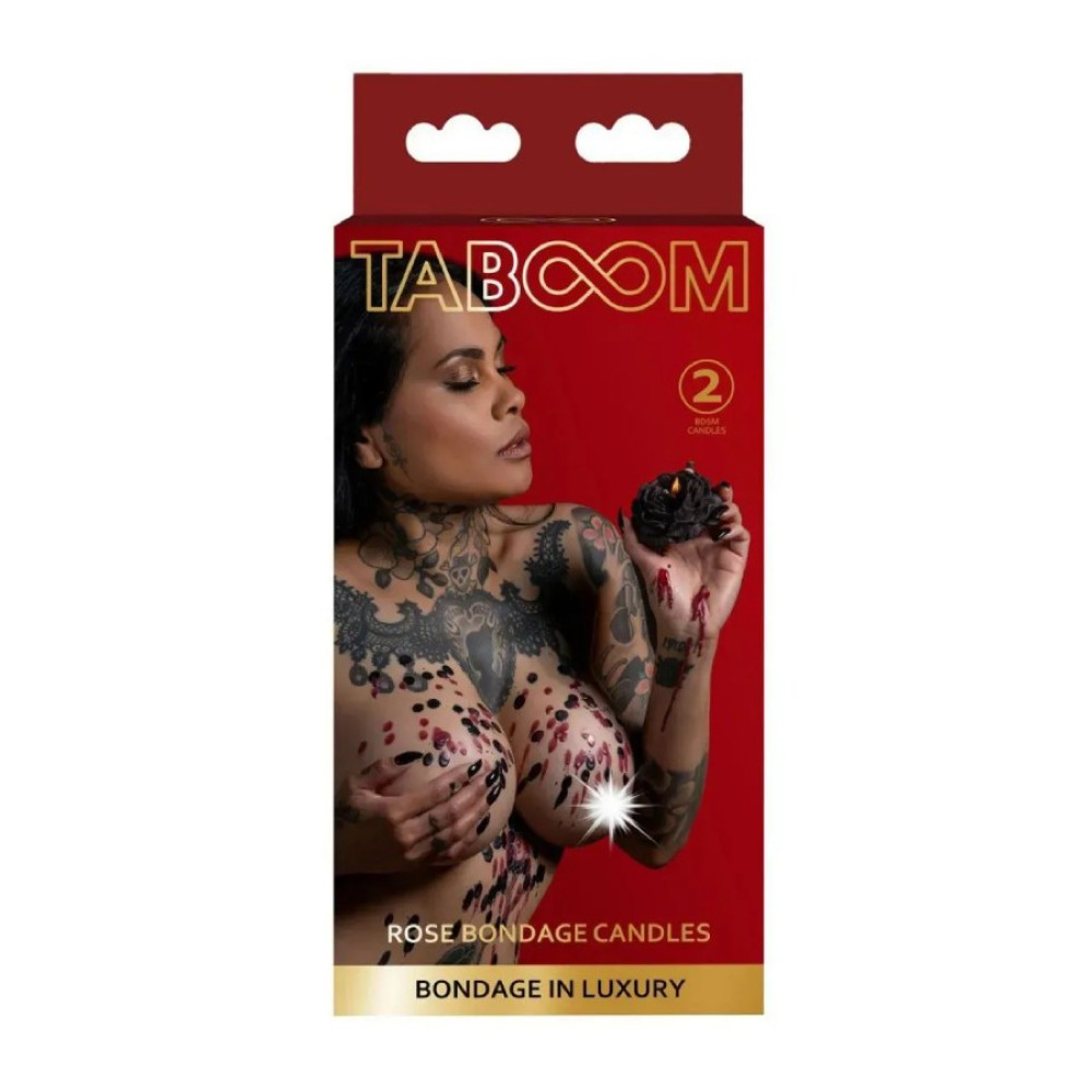 Свечи БДСМ низкотемпературные Taboom Rose Japanese Drip Candle, 2 шт (207746), zoom