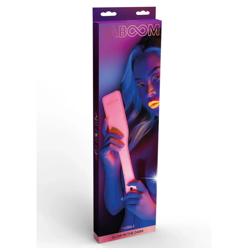 Паддл Taboom, светится в темноте, розовый, 32 см (207749), zoom
