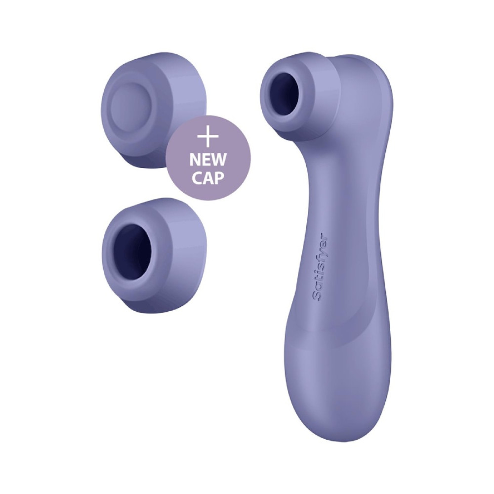 Вибратор Satisfyer Pro 2 с эффектом пульсации, фиолетовй, 16.4 х 6.5 см (332065), zoom