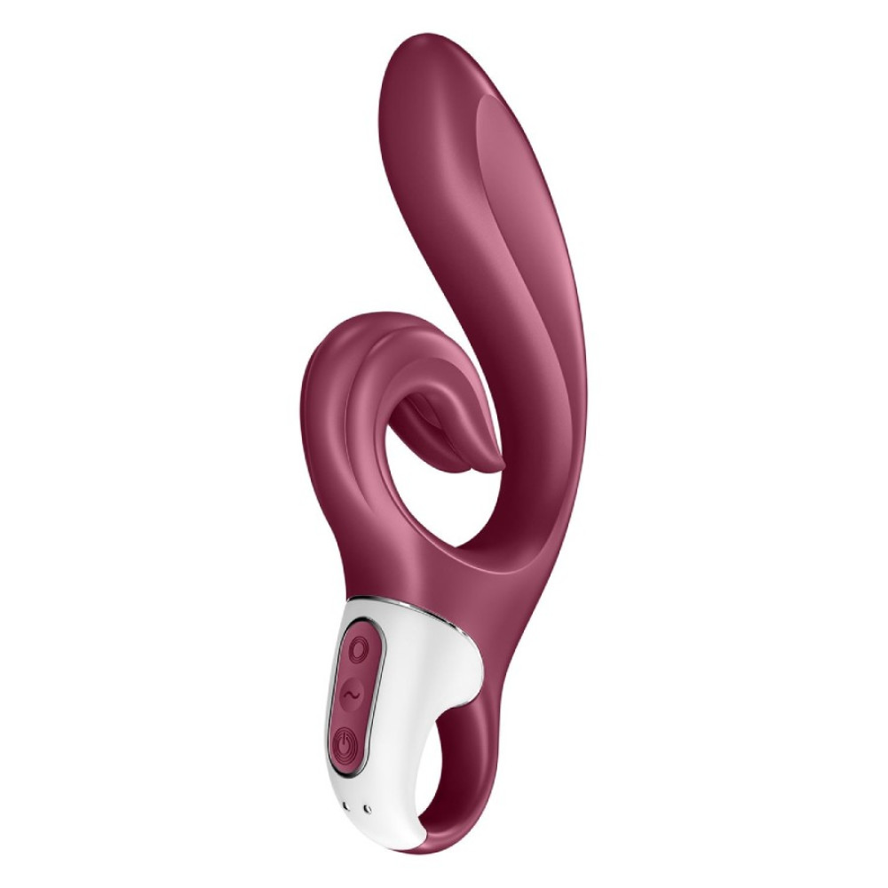 Вібратор-кролик Satisfyer Love Me для точки G та клітора, червоний, 22 х 4.1 см (337012), zoom