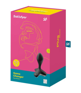 Анальный вибратор Satisfyer Game Changer черный, 11.5 х 4.1 см - No Taboo