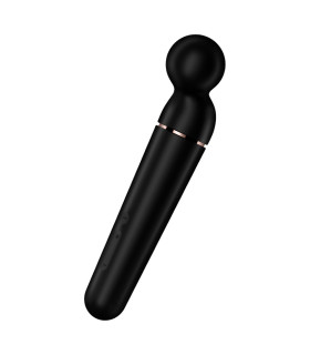Вібратор-мікрофон Satisfyer Planet Wand-Er універсальний, чорний, 21.9 х 5.7 см - No Taboo